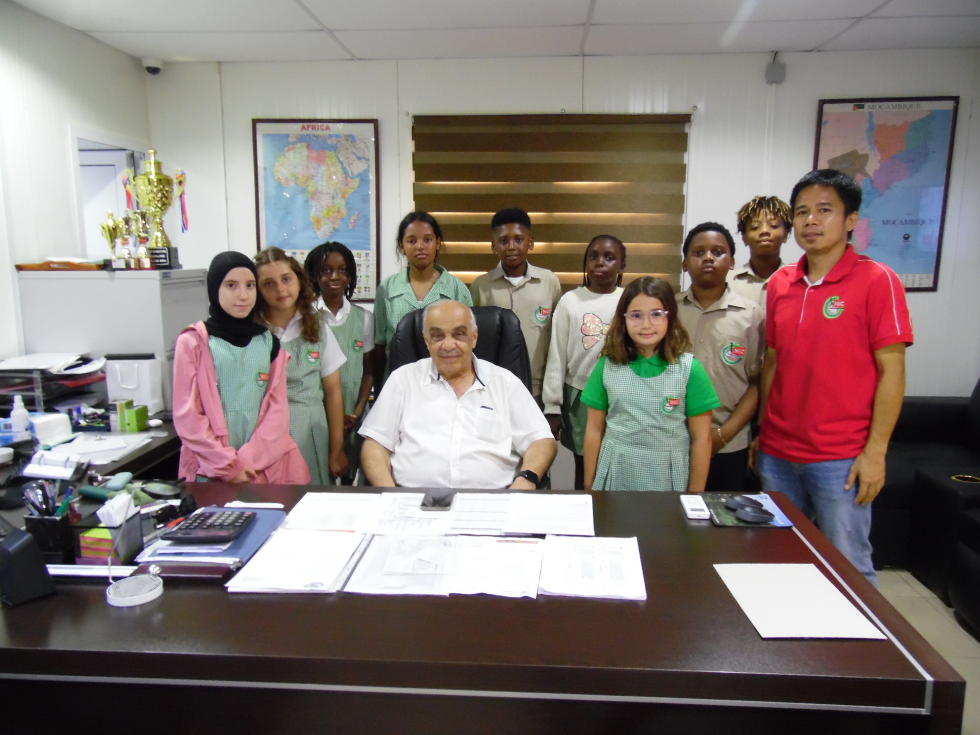 SC WITH THE SCHOOL DIRECTOR